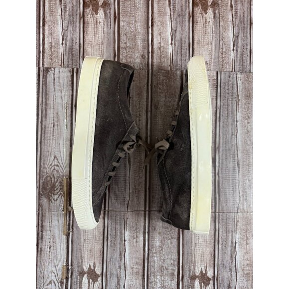 Common Projects Achilles low Waxed Suede Sneakers sz 40 color Warm Grey - Picture 8 of 8